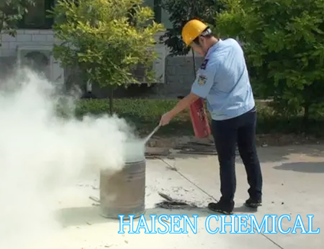 Тренировка Haisen по химической пожарной безопасности